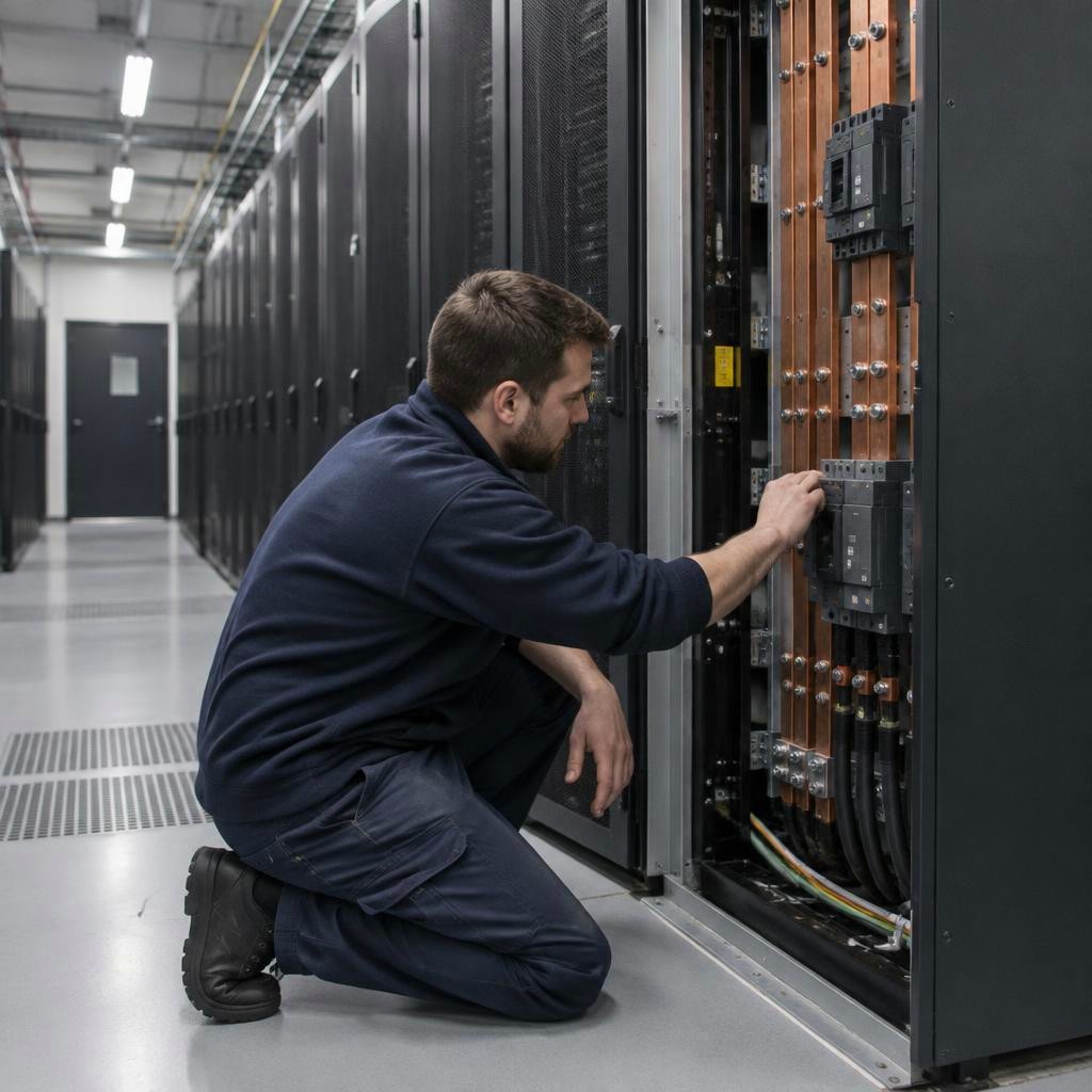 Cooling plant in a data centre